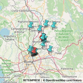 Mappa Via dei Mille, 00015 Monterotondo RM, Italia (11.0065)