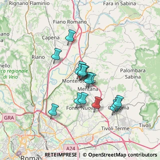 Mappa Via dei Mille, 00015 Monterotondo RM, Italia (5.43875)