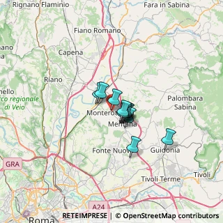 Mappa Via dei Mille, 00015 Monterotondo RM, Italia (3.59167)