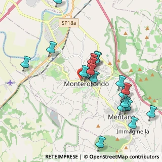 Mappa Via delle Rimesse, 00015 Monterotondo RM, Italia (2.1805)