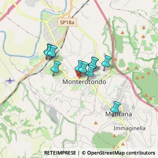 Mappa Via Camillo Benso Conte di Cavour, 00015 Monterotondo RM, Italia (1.32455)