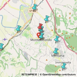 Mappa Via Camillo Benso Conte di Cavour, 00015 Monterotondo RM, Italia (2.06333)