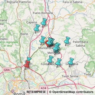 Mappa Via delle Rimesse, 00015 Monterotondo RM, Italia (5.415)