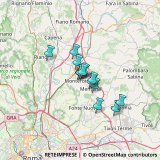 Mappa Via delle Rimesse, 00015 Monterotondo RM, Italia (4.46538)