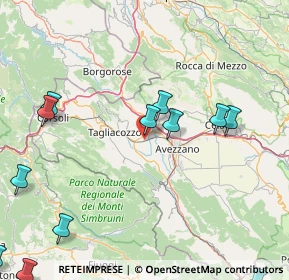 Mappa Via Camillo Benso Conte di Cavour, 67068 Scurcola marsicana AQ, Italia (24.79077)