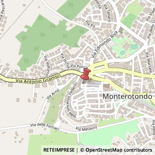 Mappa Piazza del Popolo, 18, 00015 Monterotondo, Roma (Lazio)