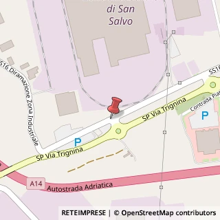 Mappa Contrada Piano S. Angelo, 66050 San Salvo, Chieti (Abruzzo)