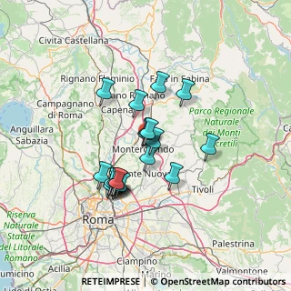 Mappa Via Taro, 00015 Monterotondo RM, Italia (11.3715)
