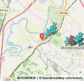 Mappa Via Allia, 00015 Monterotondo RM, Italia (2.52643)