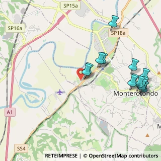 Mappa Via Fluviale, 00015 Monterotondo RM, Italia (2.46385)