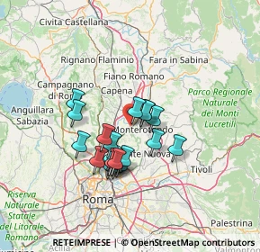 Mappa Via Allia, 00015 Monterotondo RM, Italia (11.2735)