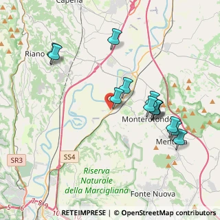 Mappa Via Val Padana, 00015 Monterotondo RM, Italia (4.09)