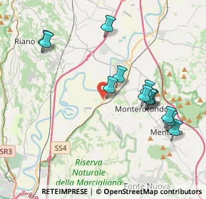 Mappa Via Allia, 00015 Monterotondo RM, Italia (4.09)