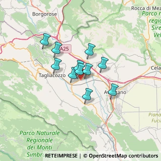 Mappa Via Aranoria, 67068 Scurcola Marsicana AQ, Italia (4.87636)