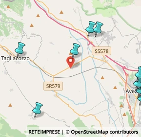 Mappa Via Aranoria, 67068 Scurcola Marsicana AQ, Italia (7.05857)