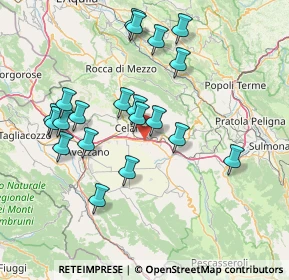 Mappa Via Morrone, 67041 Aielli AQ, Italia (15.6485)