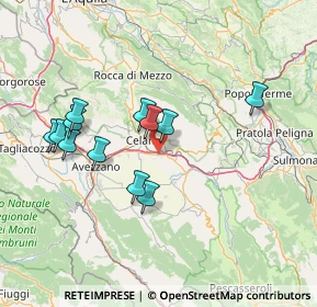 Mappa Via Morrone, 67041 Aielli AQ, Italia (14.46917)