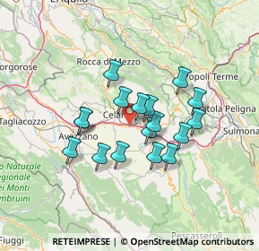 Mappa Via Morrone, 67041 Aielli AQ, Italia (11.32)
