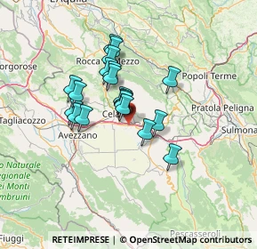 Mappa Via Morrone, 67041 Aielli AQ, Italia (10.4875)
