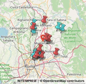 Mappa Via Garigliano Vicinale, 00015 Monterotondo RM, Italia (11.944)