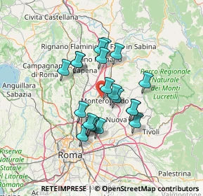 Mappa Via Garigliano Vicinale, 00015 Monterotondo RM, Italia (11.3585)