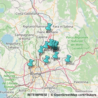 Mappa Via Garigliano Vicinale, 00015 Monterotondo RM, Italia (7.42786)