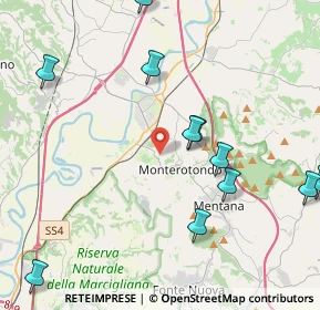 Mappa Via Garigliano Vicinale, 00015 Monterotondo RM, Italia (5.65917)