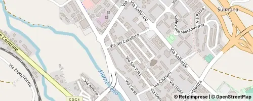 Mappa Sulmona