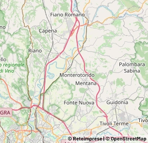 Mappa 00015 Monterotondo RM, Italia (6.775)