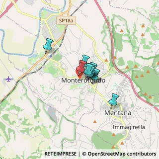 Mappa Via Guglielmo Oberdan, 00015 Monterotondo RM, Italia (0.86182)