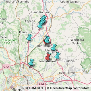 Mappa Via Guglielmo Oberdan, 00015 Monterotondo RM, Italia (6.208)