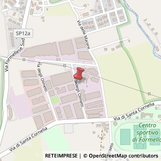 Mappa Via degli Olmetti, 40, 00060 Olmetti RM, Italia, 00060 Formello, Roma (Lazio)