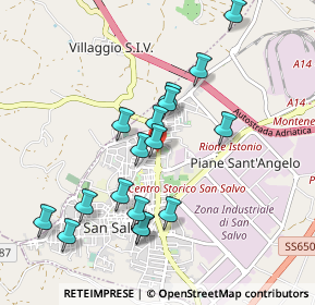 Mappa Via S. Rocco, 66050 San Salvo CH, Italia (0.96176)