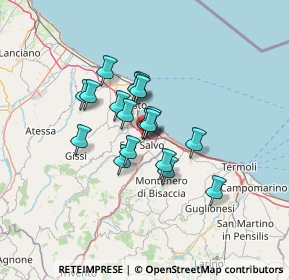 Mappa Via S. Rocco, 66050 San Salvo CH, Italia (9.67444)