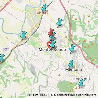 Mappa Via Fabio Filzi, 00015 Monterotondo RM, Italia (2.07917)