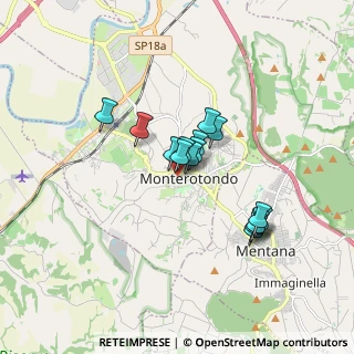 Mappa Via Fabio Filzi, 00015 Monterotondo RM, Italia (1.33)