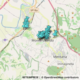 Mappa Via Fabio Filzi, 00015 Monterotondo RM, Italia (0.95158)