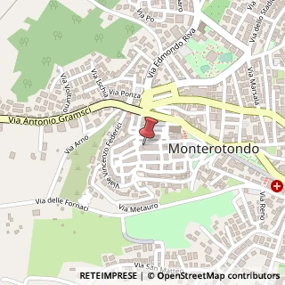 Mappa Via Guglielmo Oberdan, 12, 00015 Monterotondo, Roma (Lazio)