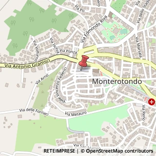 Mappa Via Camillo Benso Conte di Cavour, 14, 00015 Monterotondo, Roma (Lazio)