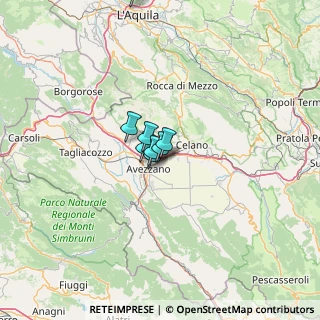 Mappa Via Monte Rosa, 67051 Avezzano AQ, Italia (26.615)