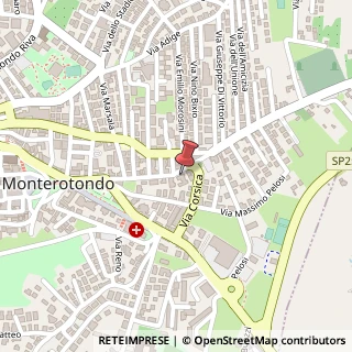 Mappa Via Giuseppe Mazzini, 28/A, 00015 Monterotondo, Roma (Lazio)