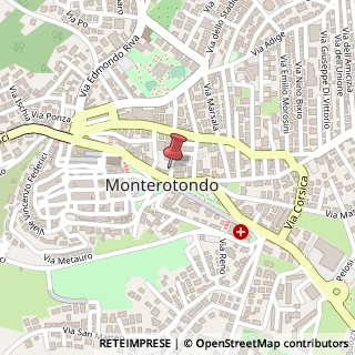 Mappa Via Goffredo Mameli, 7, 00015 Monterotondo, Roma (Lazio)