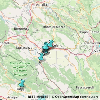Mappa Via Circonvallazione, 67051 Avezzano AQ, Italia (18.46692)