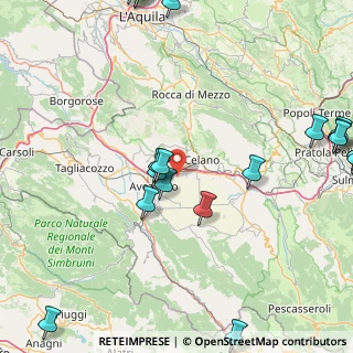 Mappa Via Circonvallazione, 67051 Avezzano AQ, Italia (25.7415)