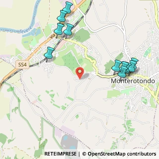 Mappa Via Monti Lucretili, 00015 Monterotondo RM, Italia (1.31727)