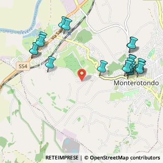 Mappa Via Monti Lucretili, 00015 Monterotondo RM, Italia (1.359)