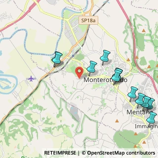 Mappa Via Monti Lucretili, 00015 Monterotondo RM, Italia (2.76538)