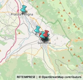 Mappa Via Francesco Crispi, 67039 Sulmona AQ, Italia (1.64273)