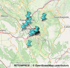 Mappa Via Francesco Crispi, 67039 Sulmona AQ, Italia (7.49813)