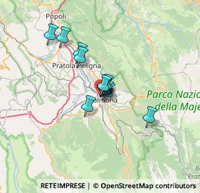 Mappa Via Francesco Crispi, 67039 Sulmona AQ, Italia (4.26833)
